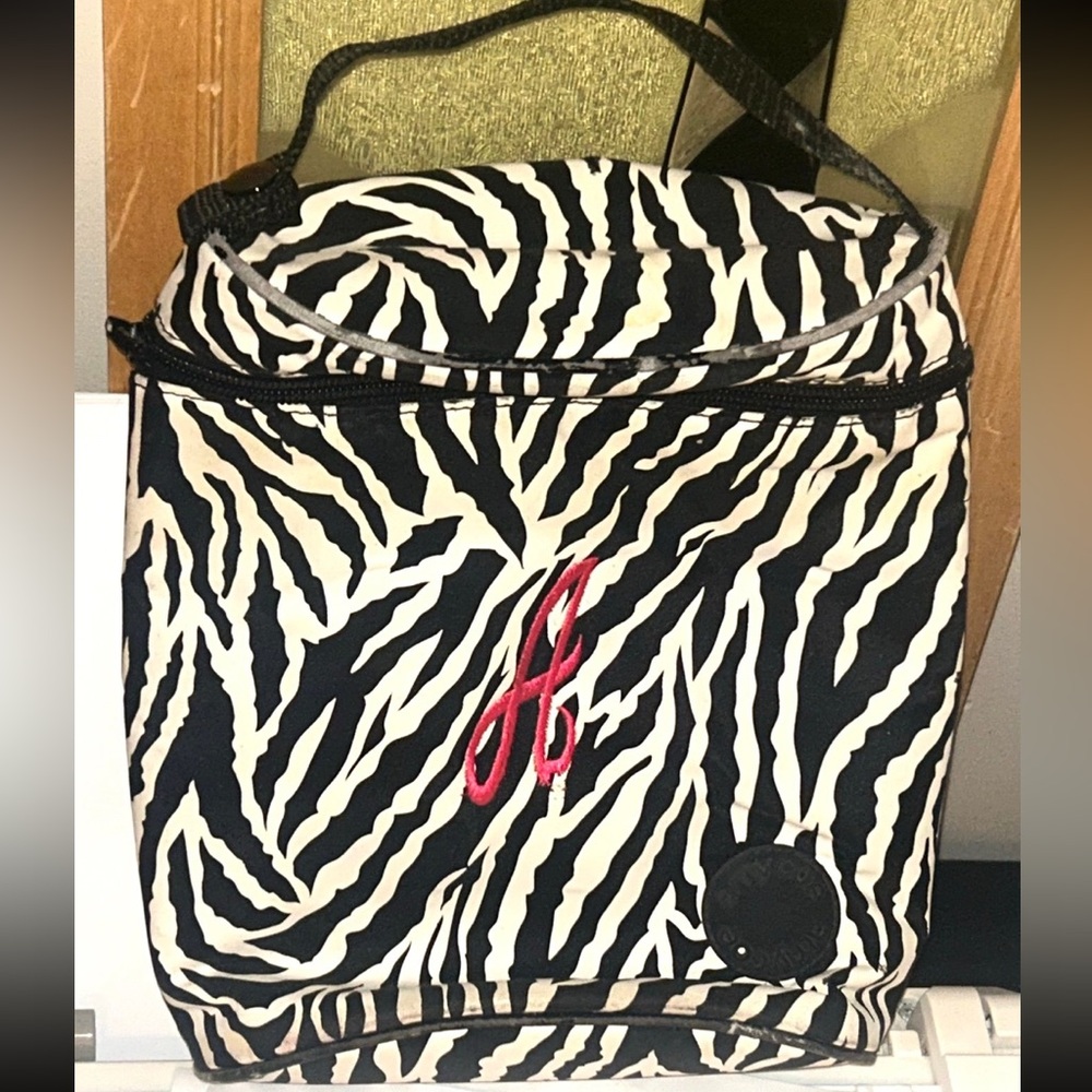 Zebra Print Insulated Bag